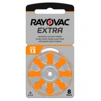 Dzirdes aparātu baterija Rayovac Sound Fusion, 13, PR48, 8paka
