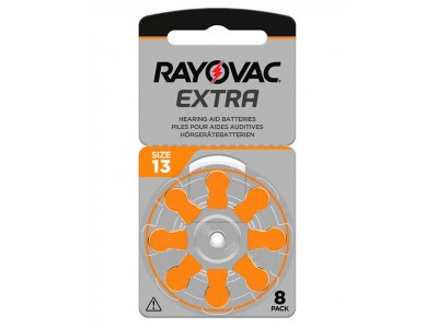 Dzirdes aparātu baterija Rayovac Sound Fusion, 13, PR48, 8paka