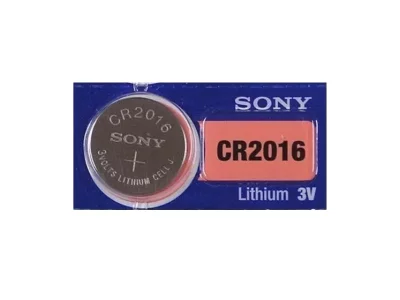 CR2016 Sony/Murata (Japāna) litija baterija
