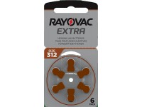 Dzirdes aparātu baterija Rayovac Extra (Germany) 312 1.45V PR41 
