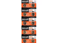 LR44 (A76P, AG13, V13GA, PX76A, L1154) 1.5V Maxell alkaliskā pulksteņu baterija 1gab