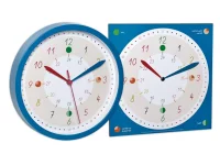 30 cm sienas pulkstenis un makets, TIK-TAK - pulksteņa apgūšanai 30 cm sienas pulkstenis un makets, TIK-TAK - pulksteņa apgūšanai