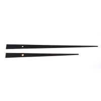 Pulksteņa rādītāju komplekts 220 mm melns
