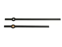 Euroshaft kellaosutite komplekt, 135 mm – must, matt (Saksamaa)