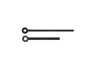 Euroshaft kellaosutite komplekt, 55 mm – must, matt (Saksamaa)