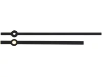 Euroshaft kellaosutite komplekt, 135 mm – must, läikiv