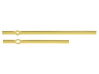 Pulksteņa rādītāju komplekts 130 mm zelta krāsas Pulksteņa rādītāju komplekts 130 mm zelta krāsas