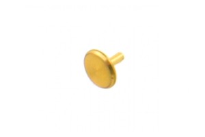 7mm second cap for clock mirror gold color