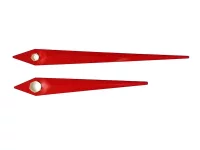 Pulksteņa rādītāju komplekts 83 mm sarkans Pulksteņa rādītāju komplekts 83 mm sarkans