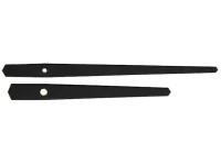 Pulksteņa rādītāju komplekts 150 mm melns Pulksteņa rādītāju komplekts 150 mm melns