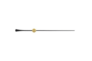 Pulksteņa sekunžu rādītājs 74mm melns/zelta Pulksteņa sekunžu rādītājs 74mm melns/zelta