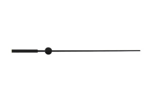 Pulksteņa sekunžu rādītājs 80mm melns matēts Pulksteņa sekunžu rādītājs 80mm melns matēts