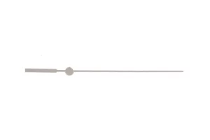 Pulksteņa sekunžu rādītājs 80mm sudraba krāsas Pulksteņa sekunžu rādītājs 80mm sudraba krāsas