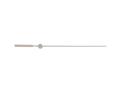 Pulksteņa sekunžu rādītājs 80mm sudraba krāsas Pulksteņa sekunžu rādītājs 80mm sudraba krāsas