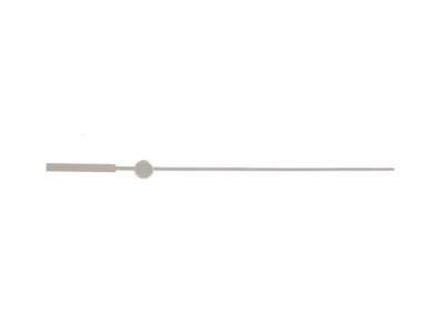 Pulksteņa sekunžu rādītājs 90mm sudraba krāsas Pulksteņa sekunžu rādītājs 90mm sudraba krāsas