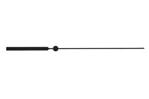Pulksteņa sekunžu rādītājs 110mm melns Pulksteņa sekunžu rādītājs 110mm melns