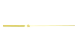 Pulksteņa sekunžu rādītājs 110mm zelta/dzeltenā krāsas Pulksteņa sekunžu rādītājs 110mm zelta/dzeltenā krāsas