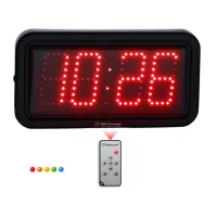 LED sienas pulkstenis āram vai iekštelpām - 10 cm LED sienas pulkstenis āram vai iekštelpām - 10 cm