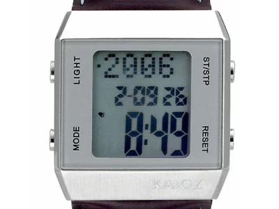 KAOZ A58791S3E Silver Retro Screen Logo