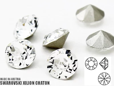 Swarovski Xilion Chaton kristāliņi (5 gab.)