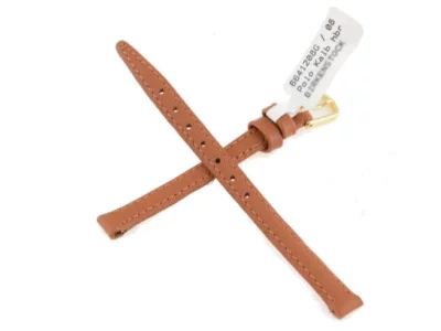 Watch strap brown, beige, Beco Polo 8mm