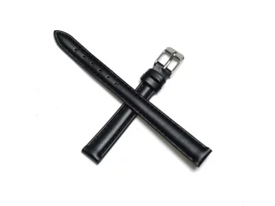 Watch strap black XL 12mm