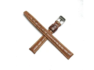 Watch strap brown, light 12mm