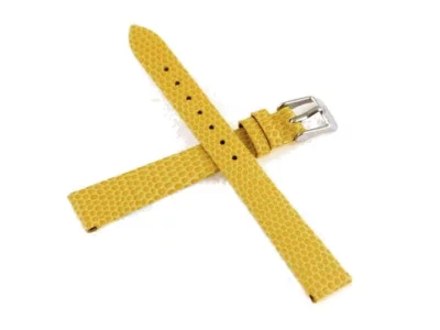 Watch strap  yellow, CeCi 12mm