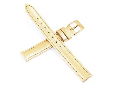 Watch strap in  gold color, CeCi 12mm