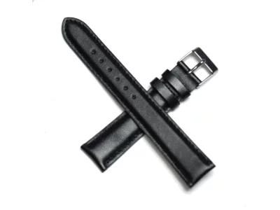 Watch strap black 16mm