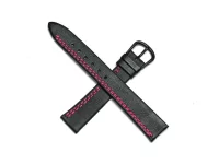 Watch strap black 16mm Watch strap black 16mm