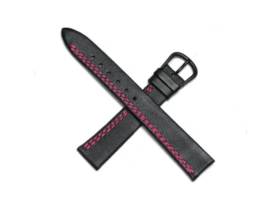 Watch strap black 16mm