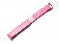  Pulksteņa siksniņa Sport, gaiši rozā, 16mm