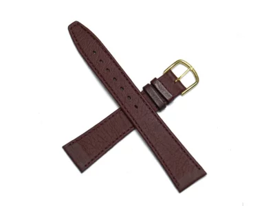 Watch strap brown, reddish 18mm
