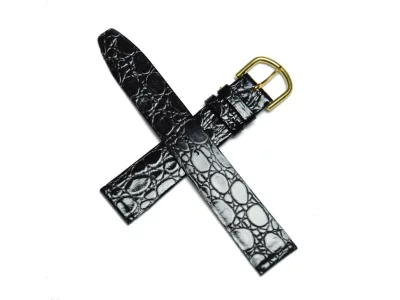 Watch strap black 18mm
