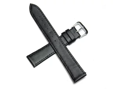Watch strap black 18mm
