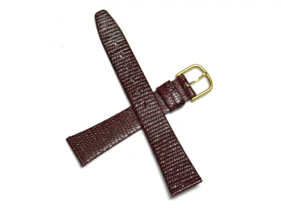 Watch strap brown, reddish 18mm