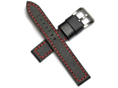 Watch strap black 20mm