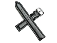 Watch strap black 20mm Watch strap black 20mm