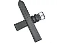 Watch strap black 20mm Watch strap black 20mm