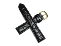 Watch strap black 20mm Watch strap black 20mm