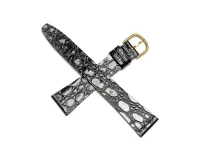 Watch strap black 20mm Watch strap black 20mm