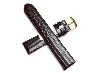 Watch strap brown, dark, Beco Teju 20mm