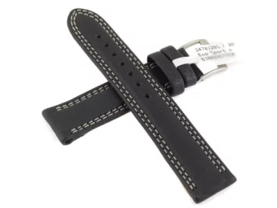 Watch strap black, BECO ECO Sportive 20mm Watch strap black, BECO ECO Sportive 20mm