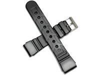 Watch strap black rubber 22mm Watch strap black rubber 22mm