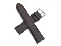 Watch strap brown, 22mm