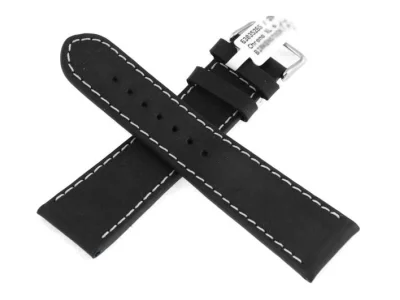 Watch strap XL black, BECO Chrono 20mm Watch strap XL black, BECO Chrono 20mm