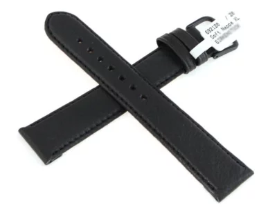 Watch strap XL black, BECO Soft Nappa 18mm Watch strap XL black, BECO Soft Nappa 18mm