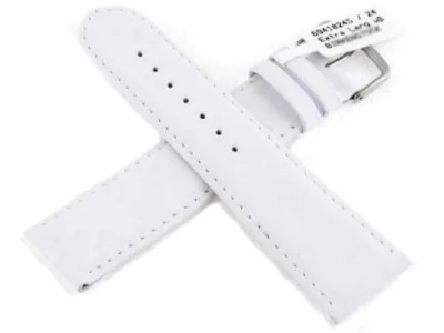 Watch strap XL white, BECO Medio 24mm Watch strap XL white, BECO Medio 24mm