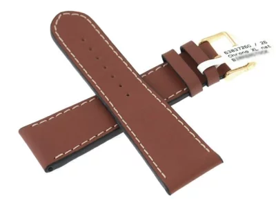 Watch strap XL brown, natural, BECO  Chrono 26mm
